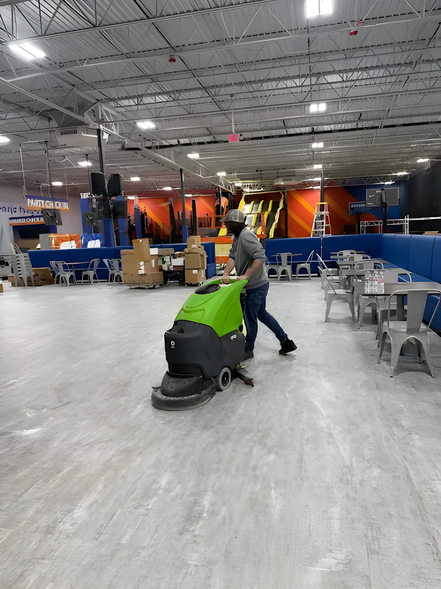 The Colony commercial floor maintenance