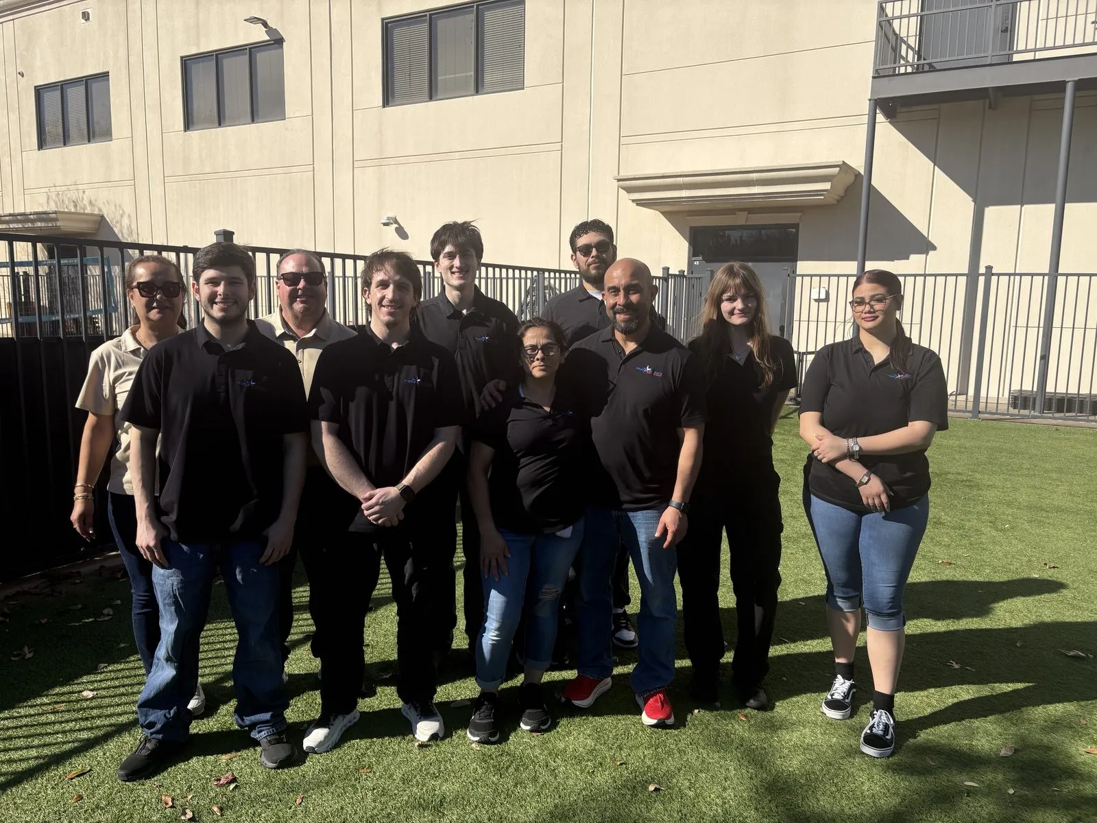 The Frisco Brothers Janitorial Service crew