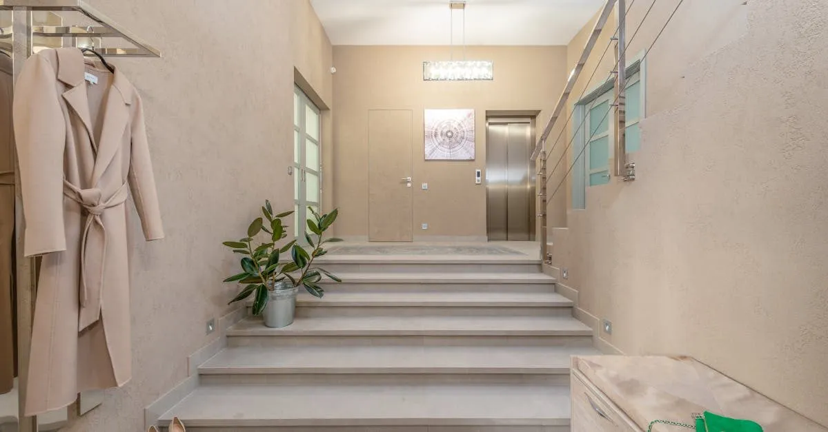 Residential common-area entry